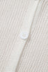 Ribbed Knit Bell Sleeve V-Neck Button Front Cardigan Sweater